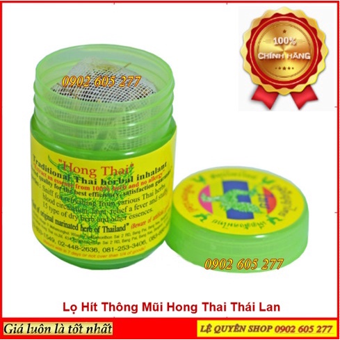[Hiệu Qủa 100%] Thảo dược Hong Thai thái lan