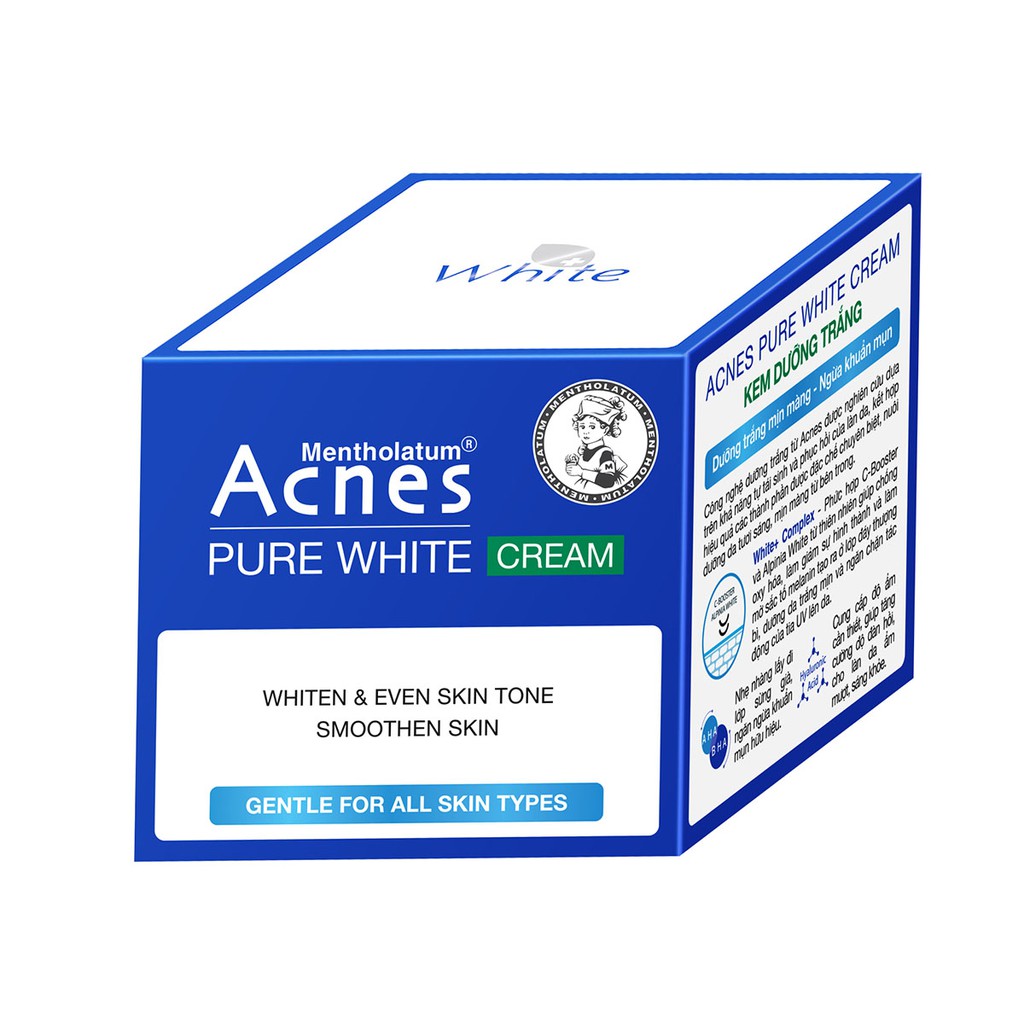 Kem dưỡng trắng da Acnes Pure White Cream