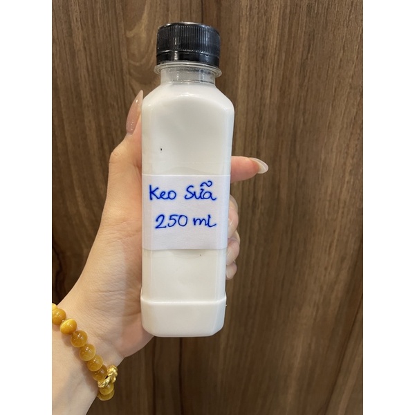 Keo sữa chai lớn