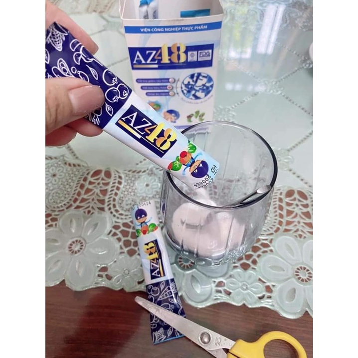 Men tiêu hóa AZ48 hỗ trợ giảm táo bón l Giúp ăn ngon l 1 hộp 20 gói