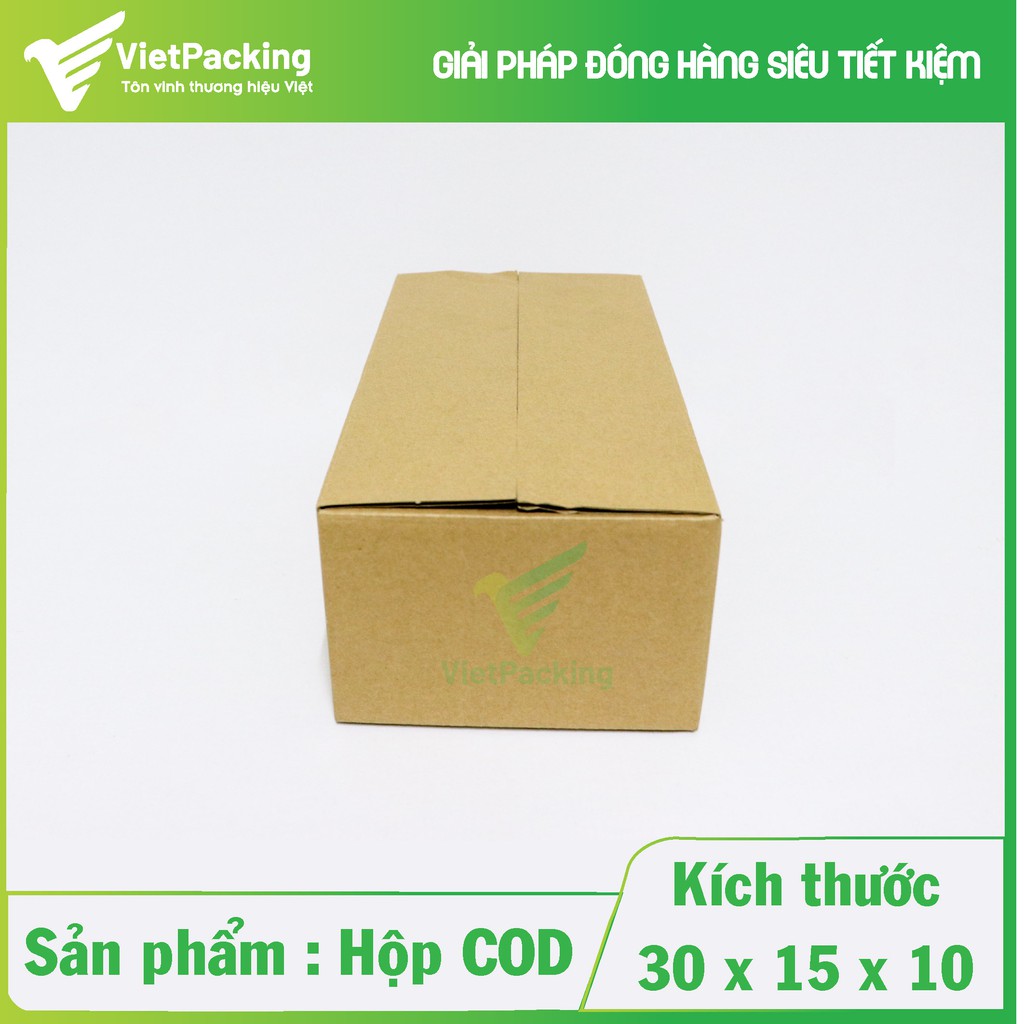 30x15x10 - 20 hộp carton giao hàng giấy đẹp bền V169