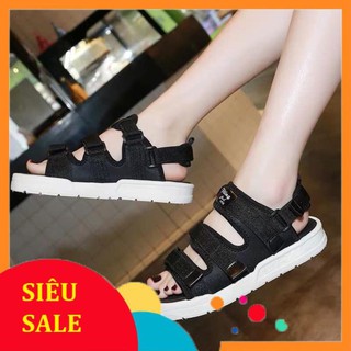 ❗free ship toàn quốc❗ dép quai hậu sandal 3 quai dán nữ thêu hoa cúc mẫu hót 2020 hp
