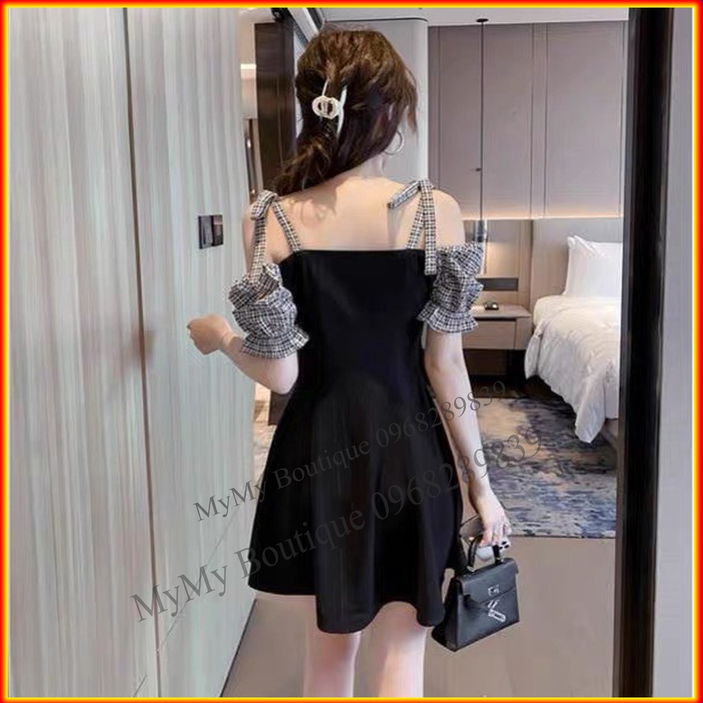 Váy Body Đầm Dáng Ôm, Đầm Dạ Hội Dự Tiệc Trễ Vai Tay Phồng | BigBuy360 - bigbuy360.vn