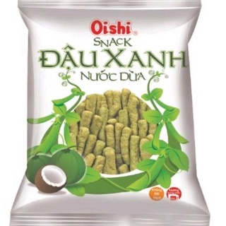 Bịch 20 gói bim bim oishi đậu xanh nước cốt dừa 8g/gói