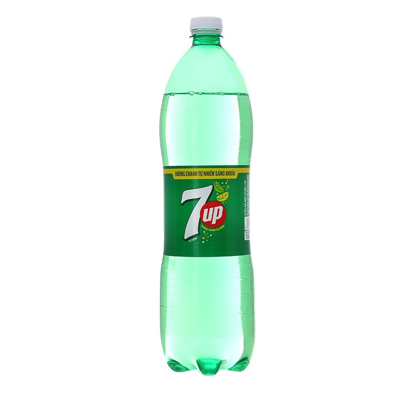 Chai nước ngọt 7 Up vị chanh chai 1.5L