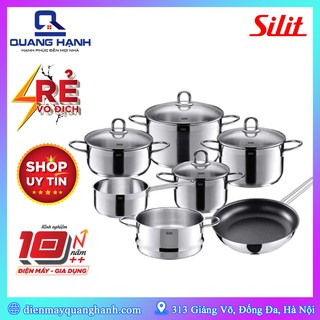 Bộ nồi Silit Diamant 7 món [Hàng Đức]