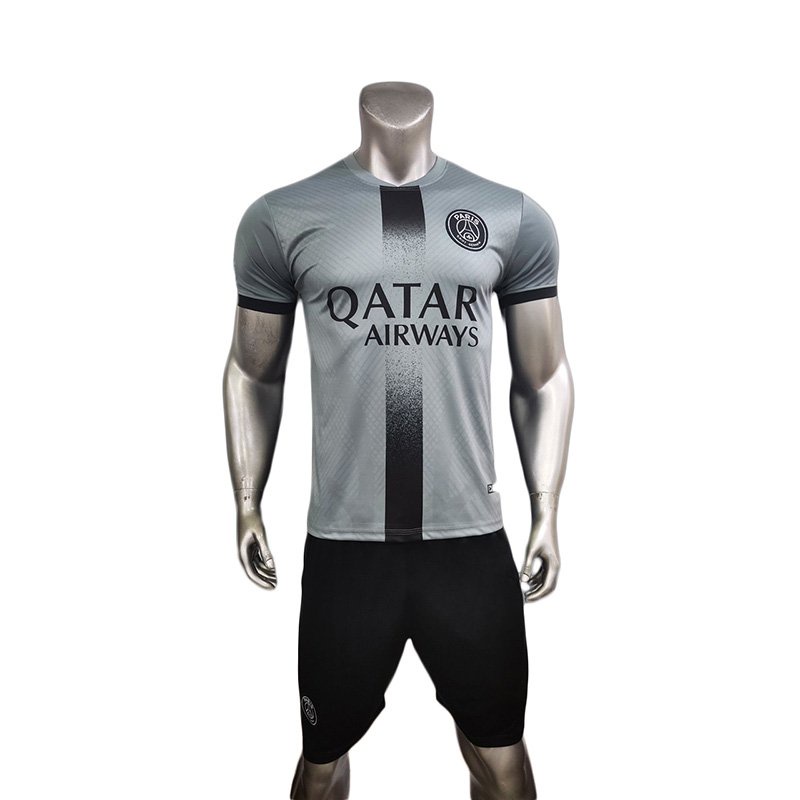 Quần áo PSG xám sân khách mùa 2022-23 CÓ IN tên số