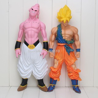 [ Có sẵn ] 44cm Mô hình tĩnh Son Goku - Majin Buu - Dragon ball Big size 44cm