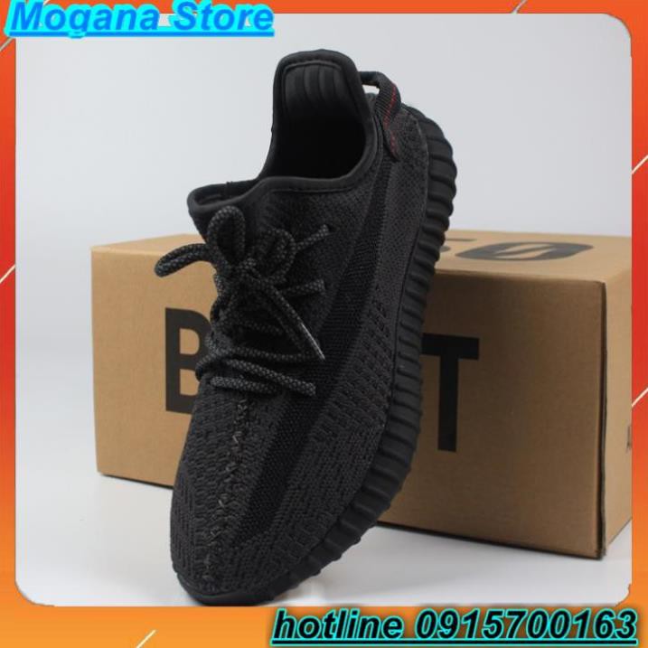 [FREE SHIP - XẢ KHO] 🔥Giày thể thao sneaker🔥 Yeezy Boost 350 V2 "Black Static"🔥 dành cho cả nam và nữ đi đẹp