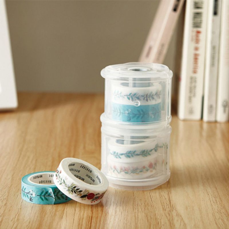 Dụng Cụ Cắt Băng Keo Siêu Đơn Giản Trong Suốt Tiện Dụng Cho Trường Học / Văn