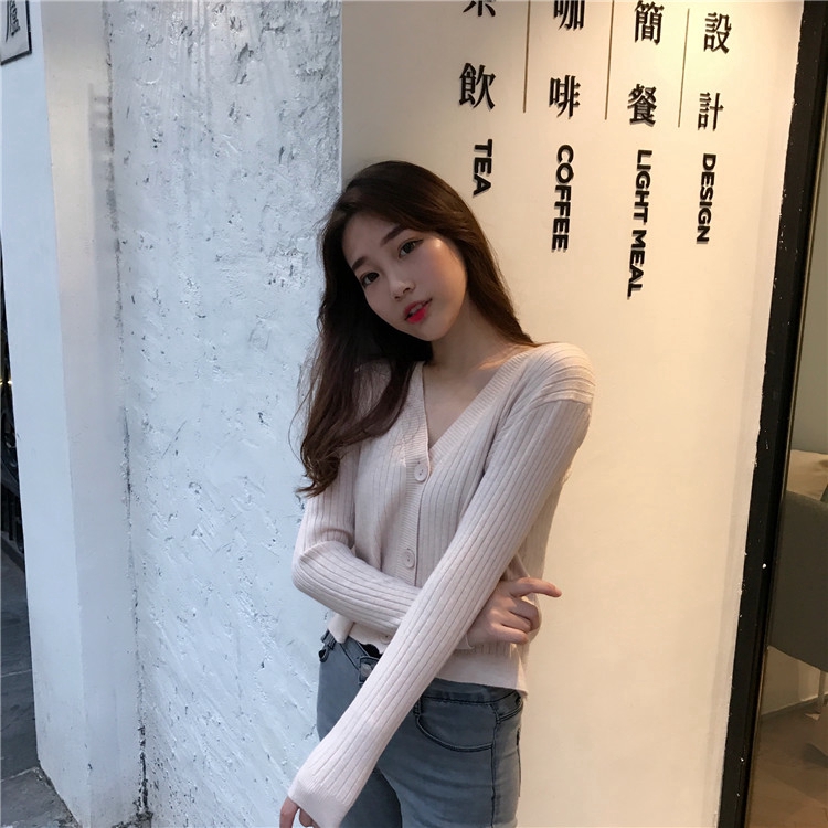 Áo khoác cardigan màu trơn thời trang cho nữ