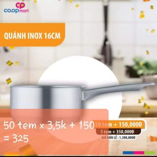 Quanh inox Fontignac cao cấp của pháp 16cm