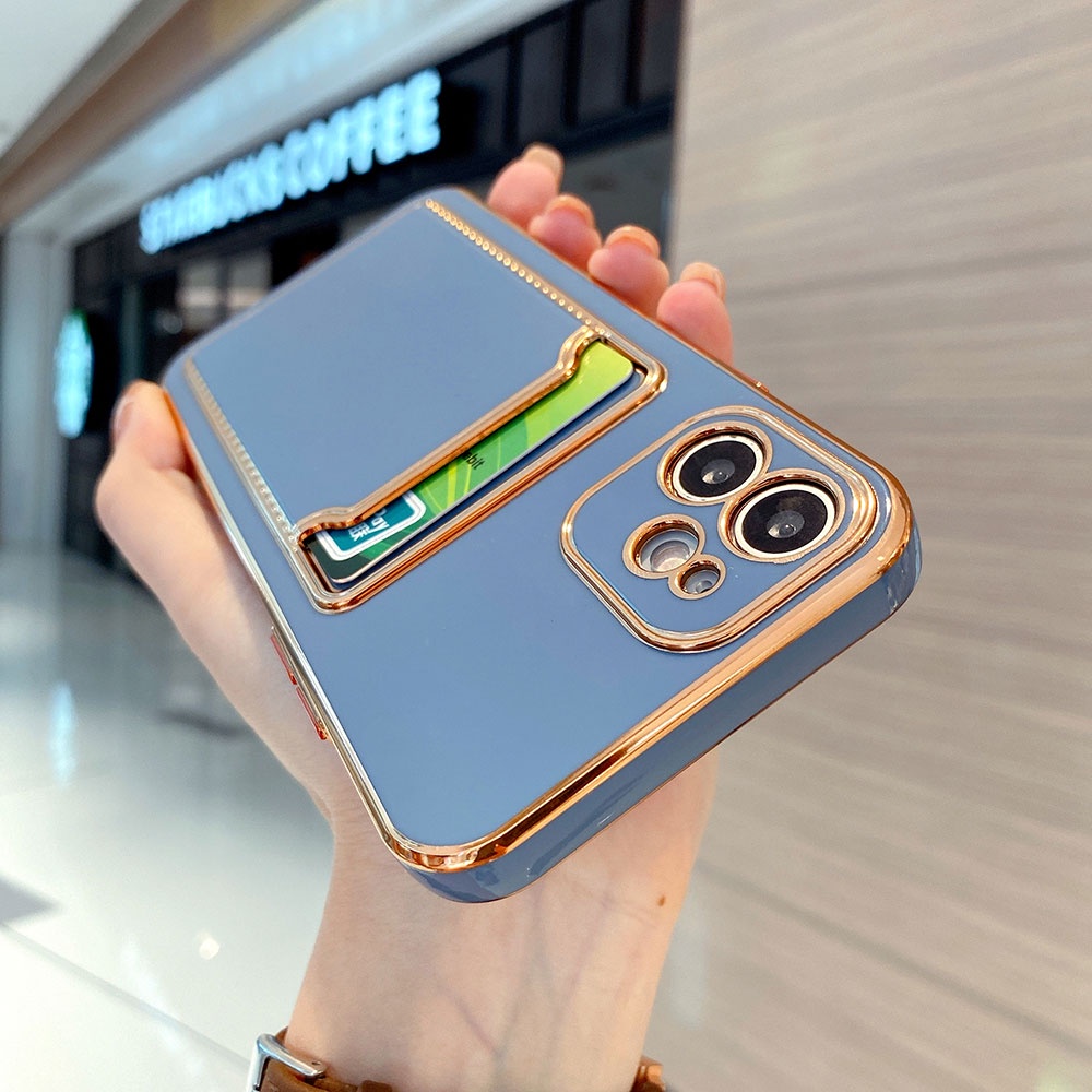 Ốp điện thoại chống sốc kiểu dáng sang trọng thích hợp cho iphone 13 12 11 Pro MAX X XR XS MAX 7 8 Plus