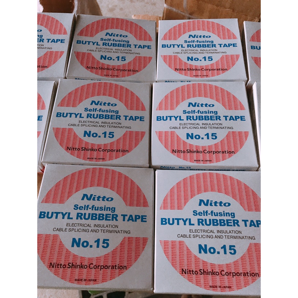 Băng Keo Cách Điện Dưới Nước NITTO SHINKO N15 Nhật Bản