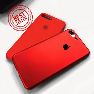 Ốp iPhone cao cấp - Đen-Đỏ