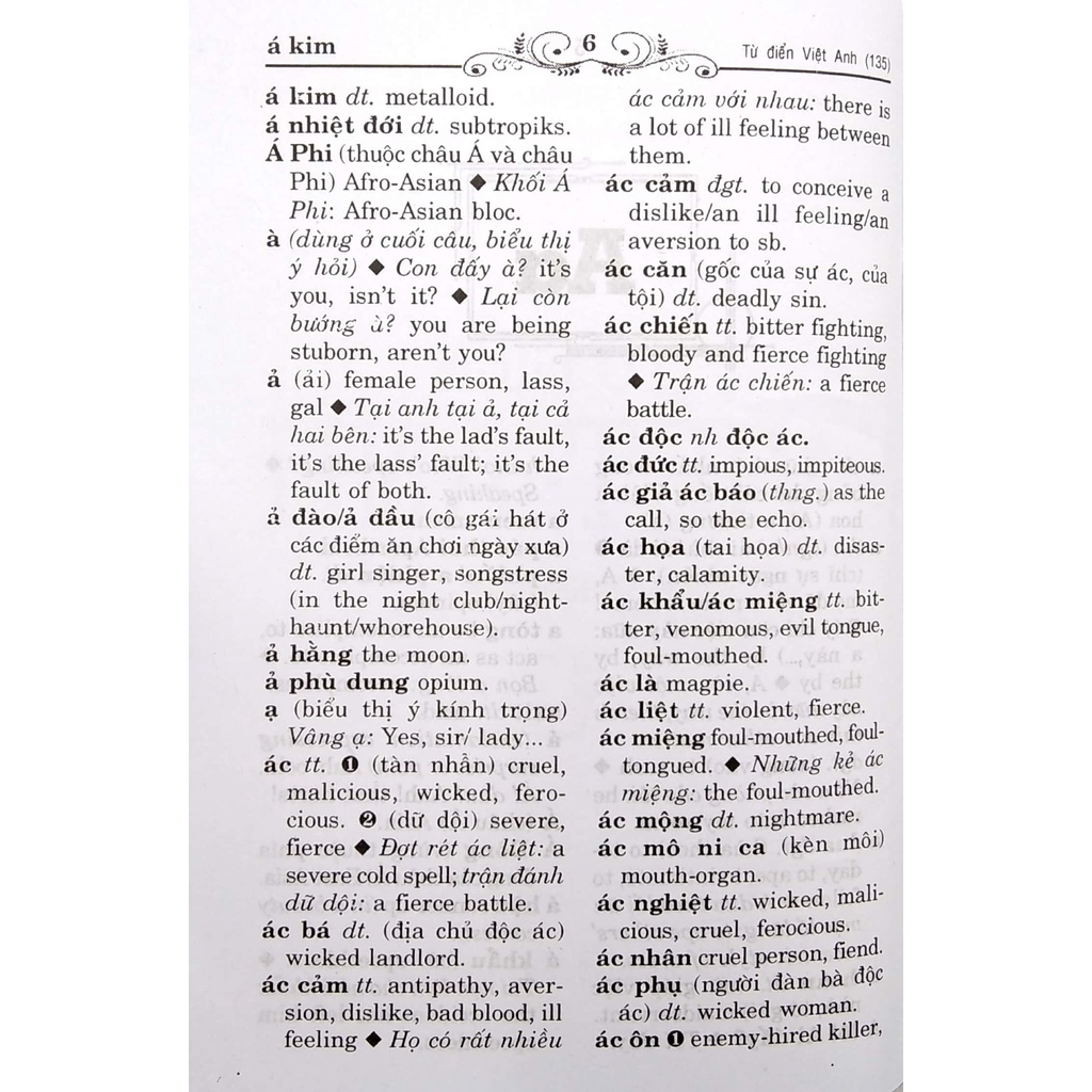 Sách Từ Điển Việt - Anh 135.000 Từ