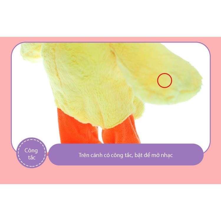 Đồ chơi nhóm vui nhộn cho bé - Vịt vàng nhại tiếng