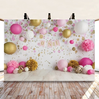 Rèm Phông Nền Chụp Ảnh Sinh Nhật 1 Tuổi Cho Bé