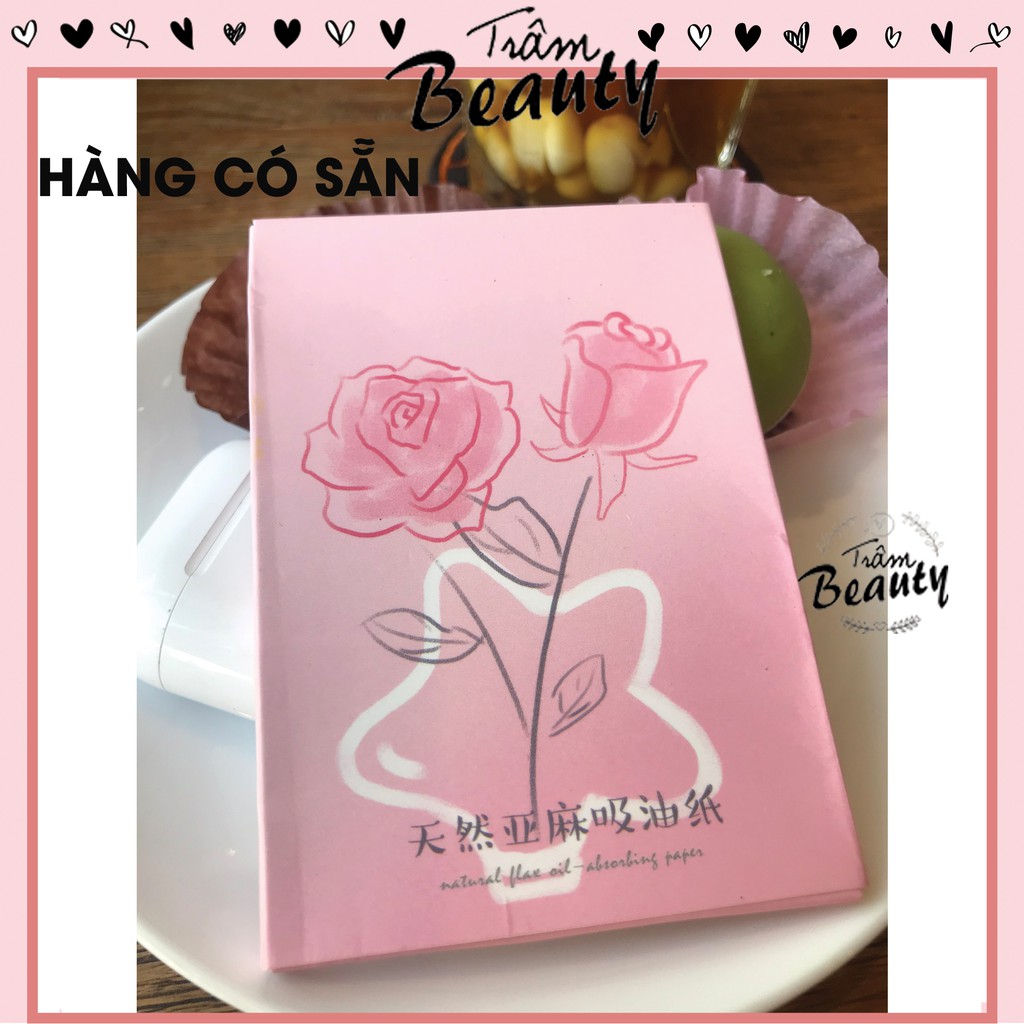 Giấy thấm dầu khử 50 tờ lấy dầu nhờn trên mặt cho mọi loại da hàng nội địa | BigBuy360 - bigbuy360.vn