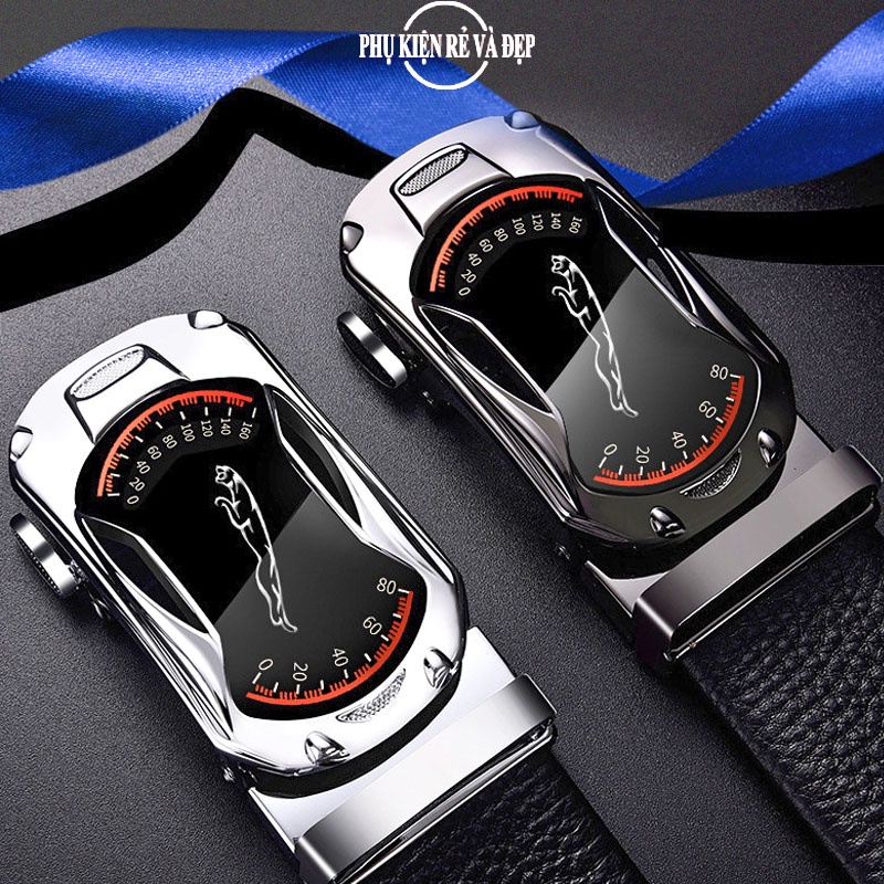 Thắt lưng nam PHỤ KIỆN RẺ VÀ ĐẸP da cao cấp, khóa kim loại kiểu tự động MT10603