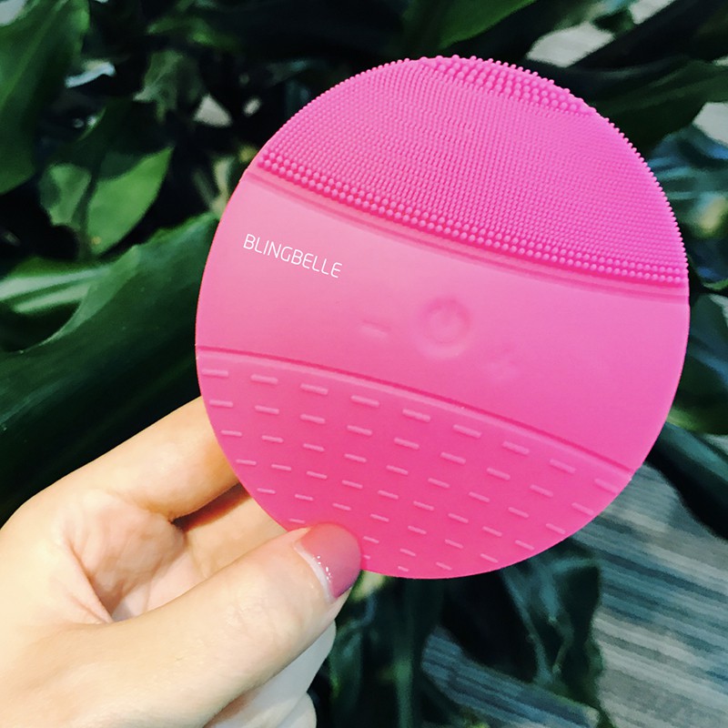 Máy rửa mặt và massage Blingbelle Sonic Face Brush sạc không dây nhớ chế độ rung | BigBuy360 - bigbuy360.vn