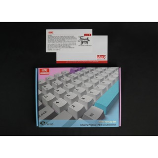 Bộ AKKO Keycap set Silent (PBT Double Shot/Cherry profile/177 nút)