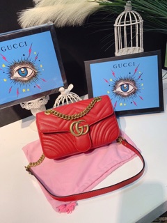 Túi Gucci Marmont Super sz22 fullbox/seal/code