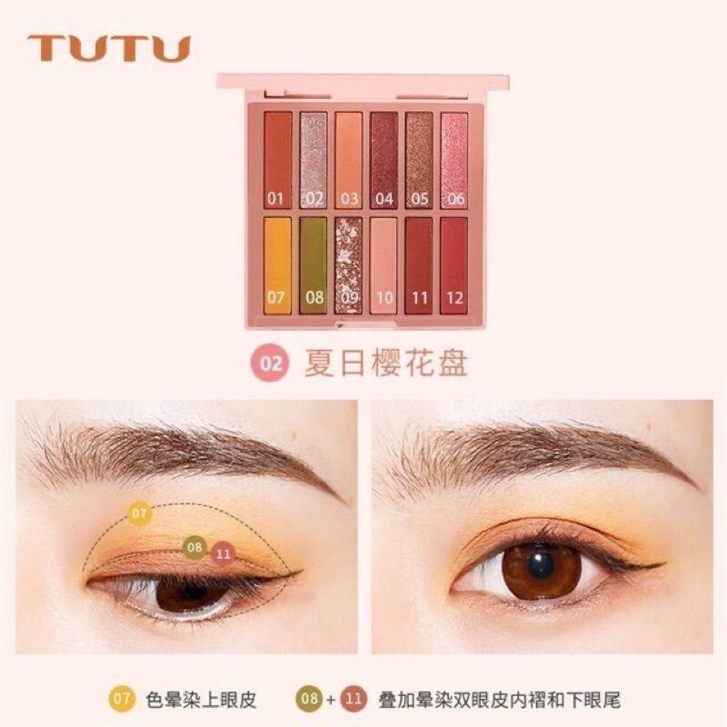 Phấn mắt TUTU hoa anh đào | BigBuy360 - bigbuy360.vn