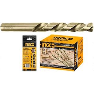 Mũi khoan kim loại HSS 10 chi tiết INGCO [Chính hãng]