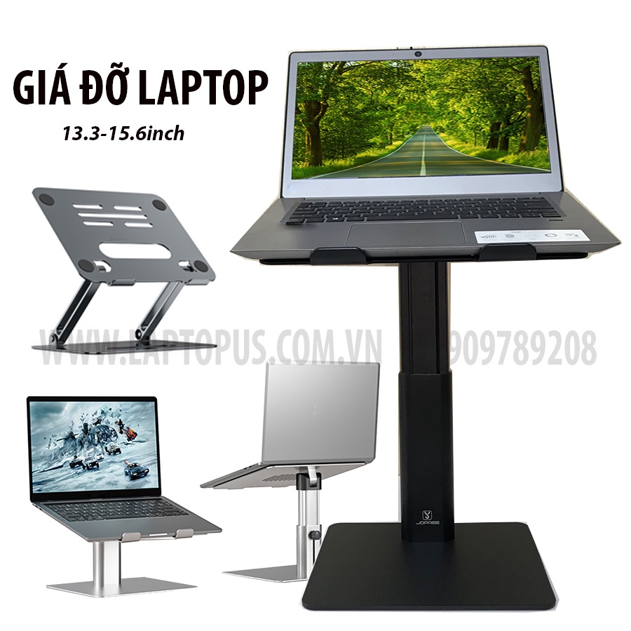 Giá Đỡ Laptop 13" 14" 15" 17" Chắc Chắn Điều Chỉnh Tự Do
