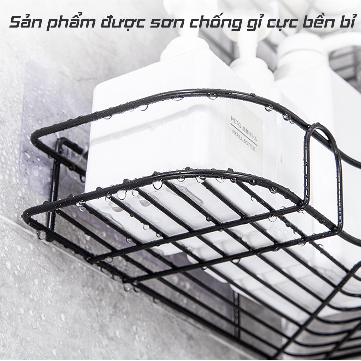 [Xả hàng]Kệ Góc Nhà Tắm inox sơn chống rỉ