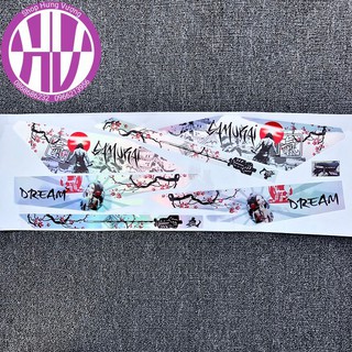 Tem Dream SAMURAI 7 màu - Tem Dream chế