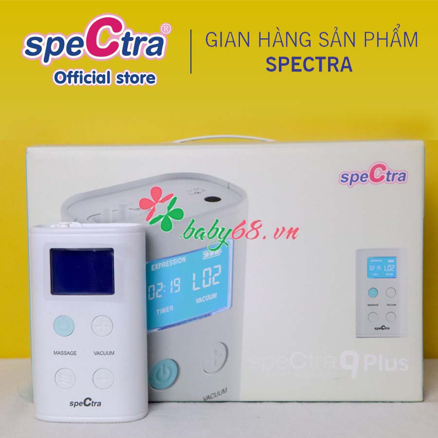 Máy Hút Sữa Điện Đôi Spectra  Spectra 9Plus/ 9 Plus / 9s Plus Chính Hãng Hàn Quốc (Bảo Hành 24 tháng)