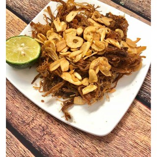 10 GÓI KHÔ HEO CHÁY TỎI 100gr/gói
