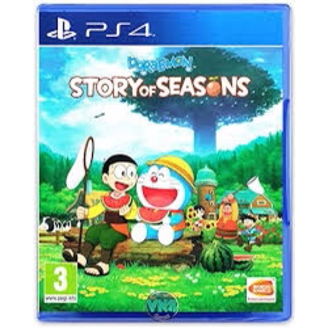 Đĩa game ps4 : Doraemon Story Of Seasons