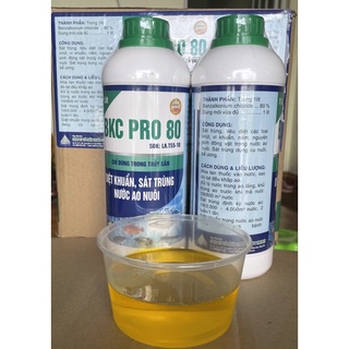 BKC PRO 80 d.iệt virus, vi khuẩn gây b.ệnh chai 1 lít siêu đậm đặc