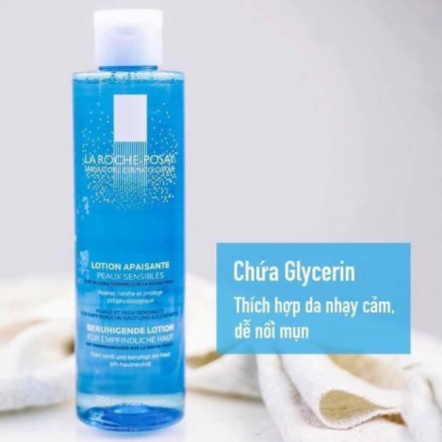 Nước hoa hồng La Roche Posay Apaisante 200ml