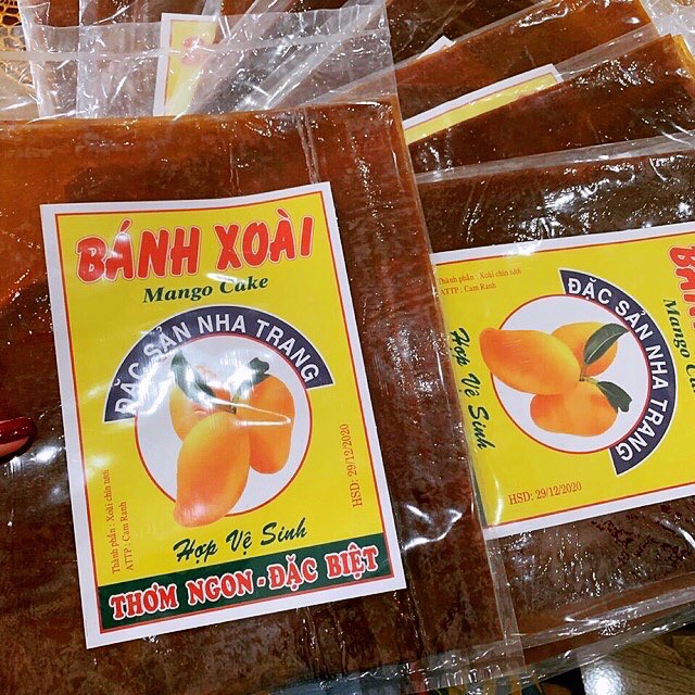 [ HCM ] 1 Túi Bánh Xoài Nha Trang 200Gram - Đặc Biệt Thơm Ngon