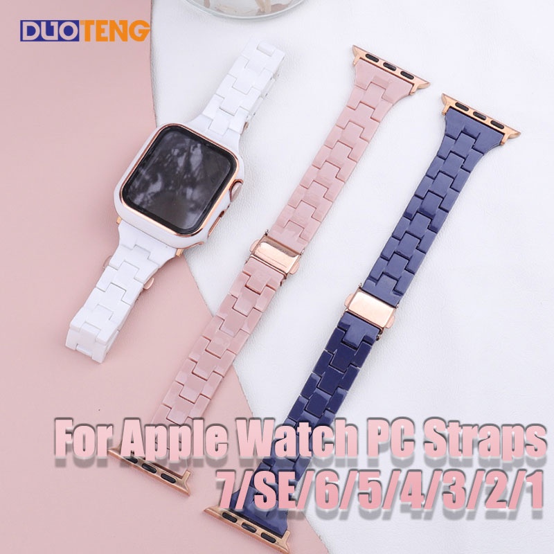 Dây đeo thay thế cho đồng hồ thông minh thích hợp cho apple watch 7 se 6 5 4 3 2 1 38mm 40mm 41mm 42mm 44mm