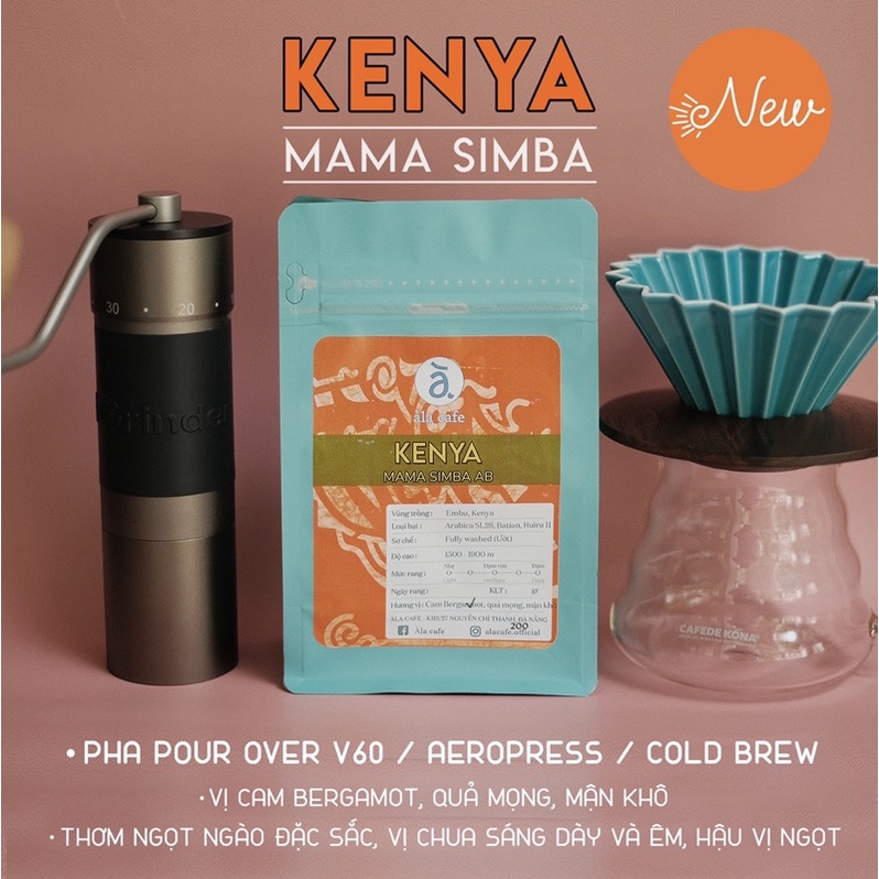 Cà phê Specialty Kenya Mama Simba AB
