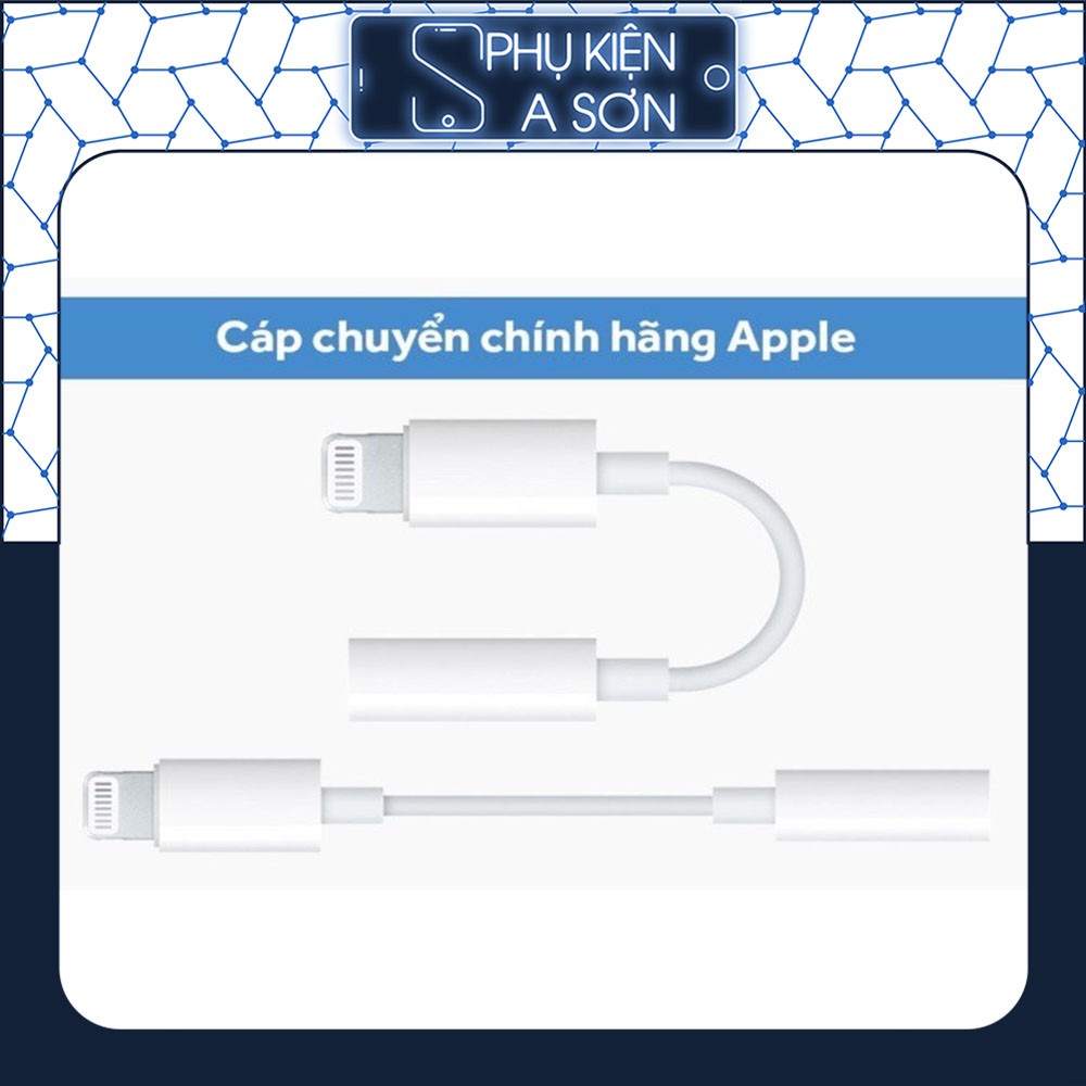 CÁP CHUYỂN ĐỔI APPLE LIGHTNING SANG 3.5 MM HEADPHONE