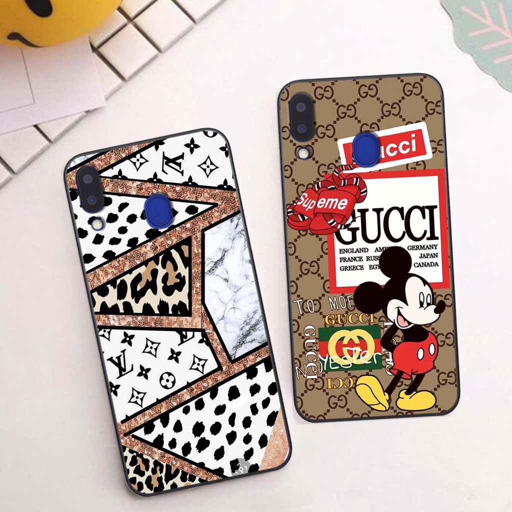 Ốp lưng Samsung M20 hình thương hiệu, thời trang, cute, đáng yêu