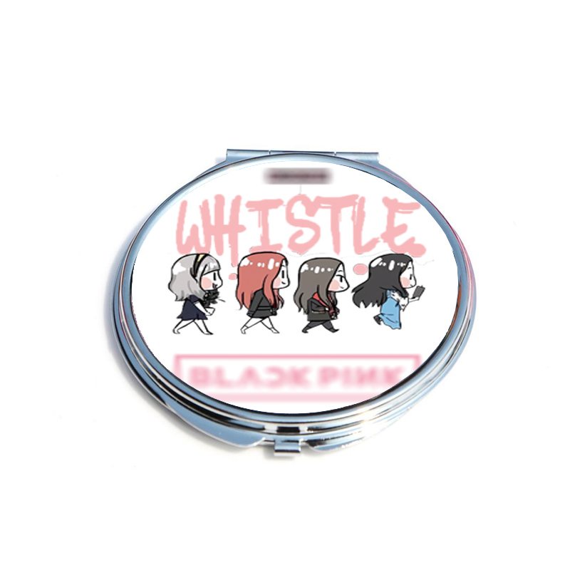 Gương hai mặt IN HÌNH Tả Hàng Gia tộc TF idol thần tượng cpop bỏ túi tiện lợi