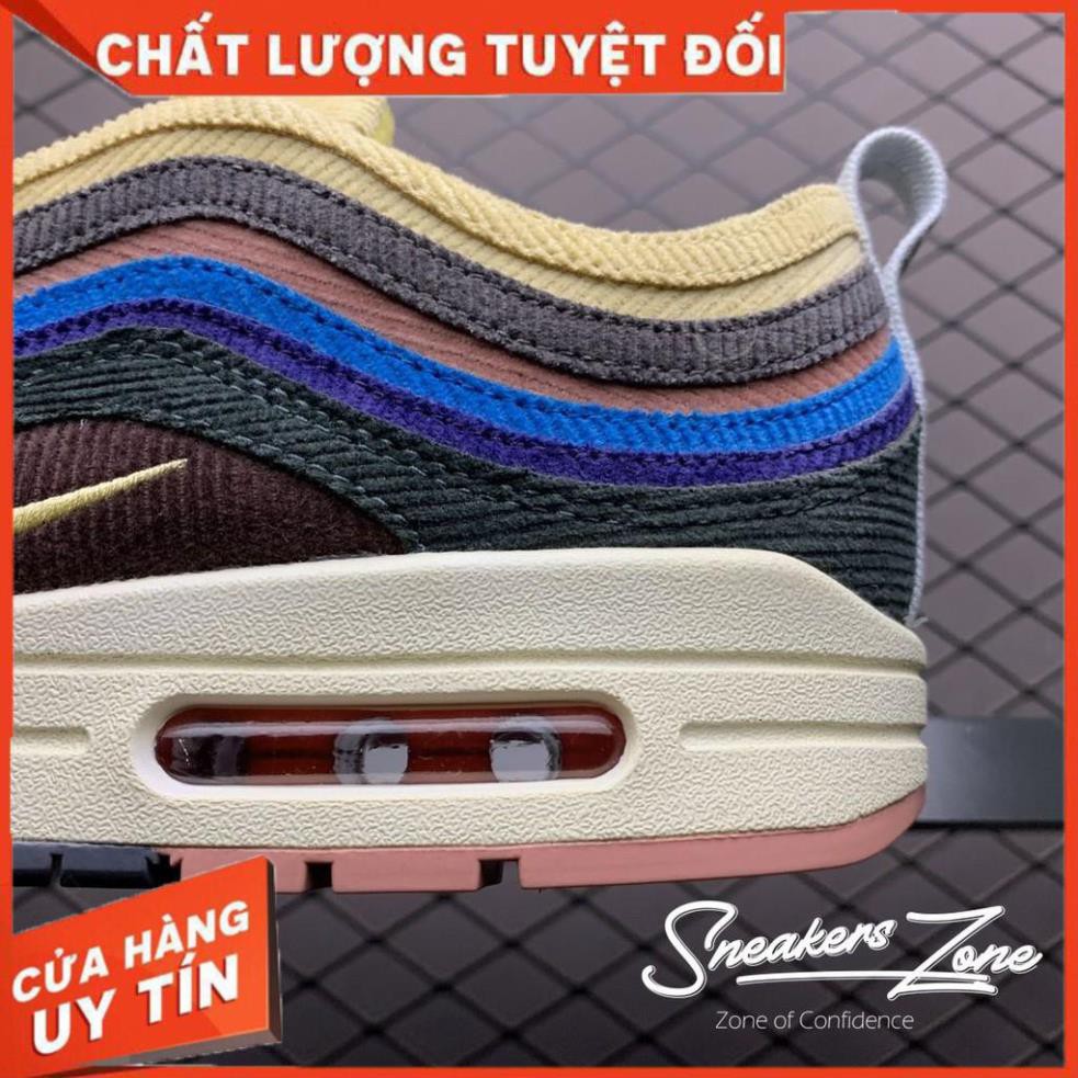 (FREESHIP+HỘP+QUÀ) Giày thể thao sneaker  AIR MAX 97 Sean Wotherspoon bảy màu da lộn siêu đẹp cho cả nam và nữ ʹ