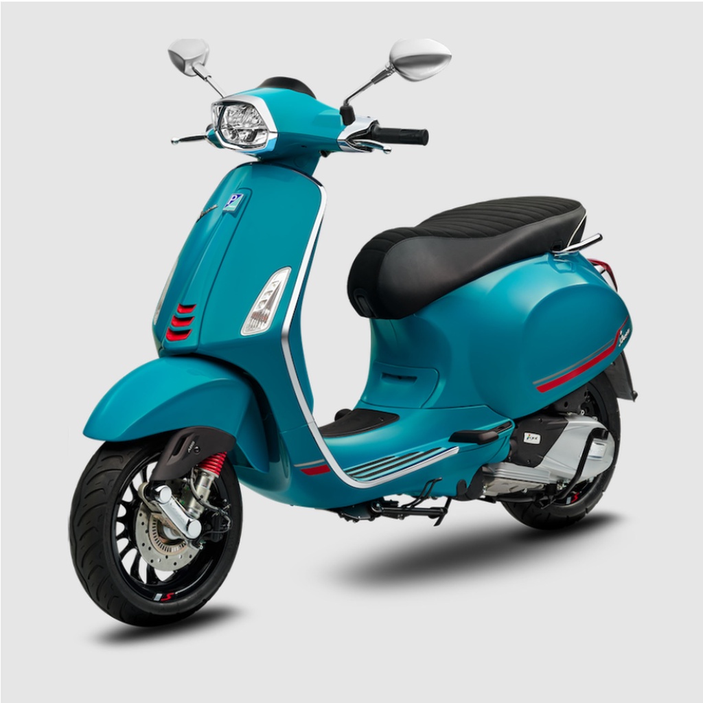 Xe Máy Vespa Sprint S 125 ABS Màu Xanh Audace