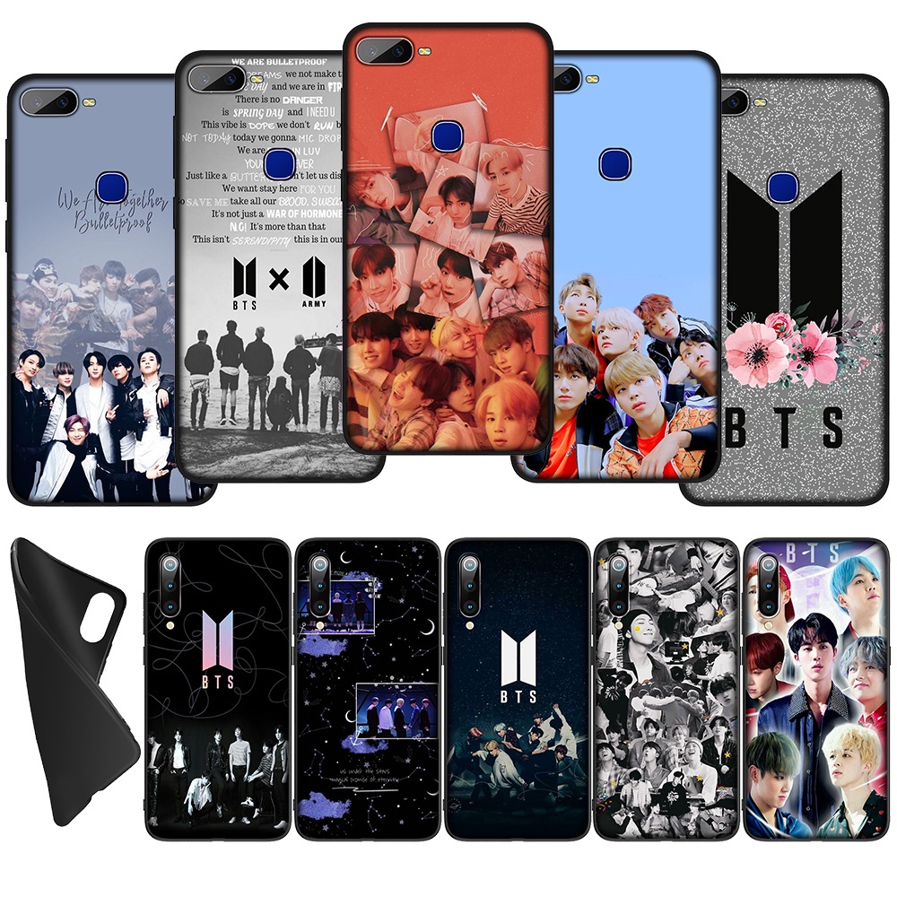 Ốp Điện Thoại Silicon Mềm In Hình Nhóm Nhạc Bts Cho Redmi Note 9 9 Pro Max 9S 9T