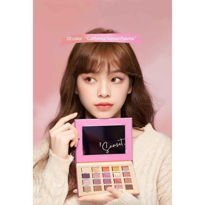 [Hàng mới về] Bảng Phấn Mắt 20 Màu Mờ Ánh Nhũ Trang Điểm Chống Nước Lâu Phai Màu Sắc Thời Trang | BigBuy360 - bigbuy360.vn