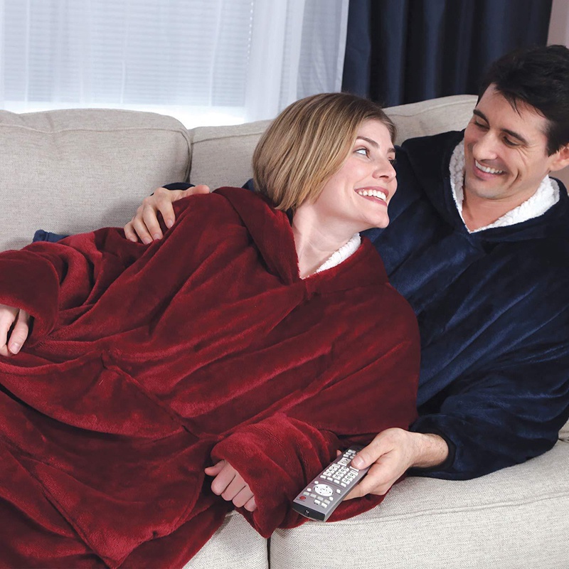 Chăn Nỉ Hoodie Siêu Mềm Mại Thoải Mái Giữ Ấm Cho Bé JP5