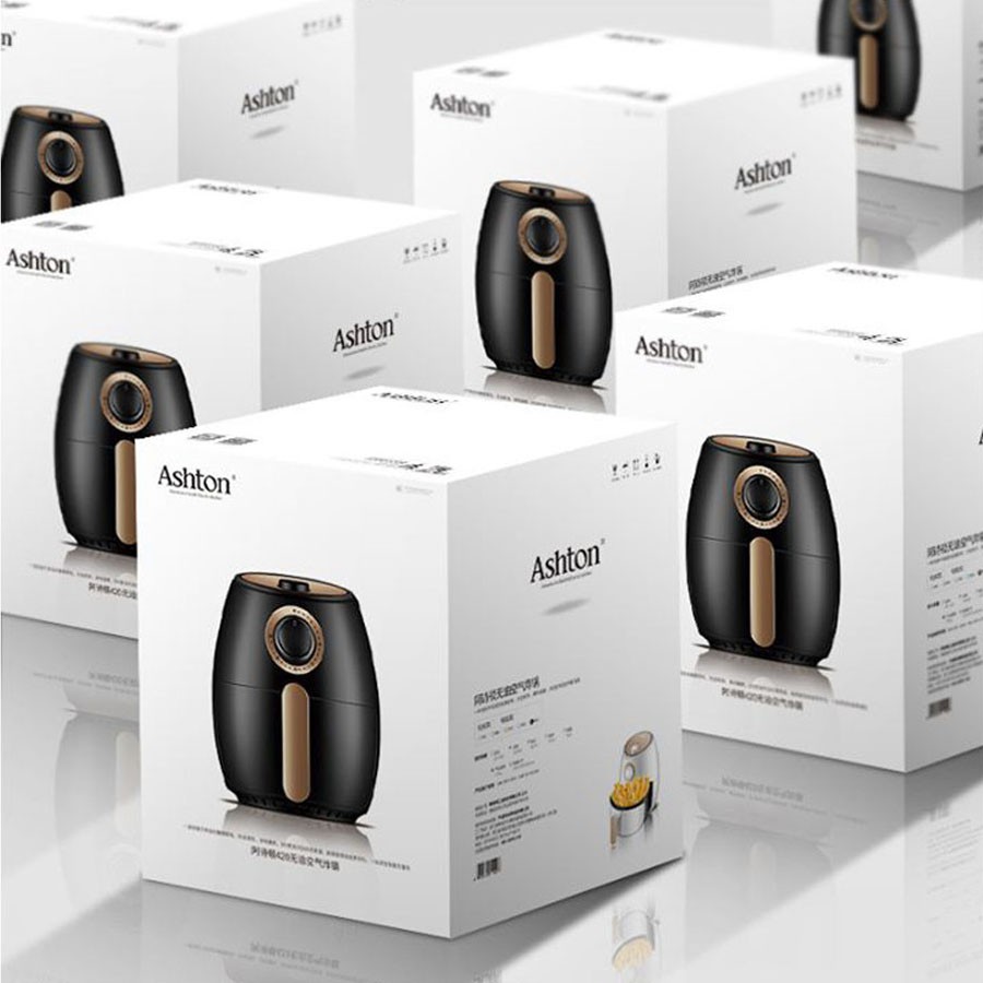 Nồi Chiên Không Dầu Thương Hiệu Mỹ Ashton AF210 - Dung tích lớn lên đến 3.6L - Màn hình LED trực quan - Hàng Chính Hãng