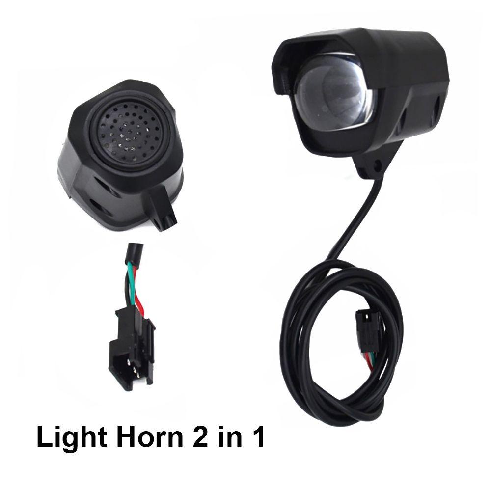 Đèn Pha LED 2 Trong 1 48V / 60V Cho Xe Đạp Điện